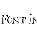 Font in a Red Suit