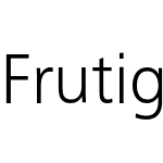 FrutigerNextLT