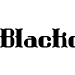 Blackoninaut Bold BRK