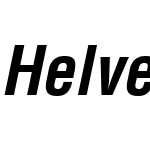 Helvetica LT Condensed