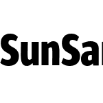 Sun Sans Condensed-