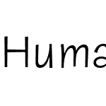 Humana Sans ITC