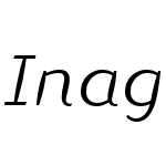 InagurW05-LightItalic