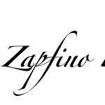 Zapfino Forte LT Pro