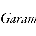 Garamond Premr Pro Med Disp