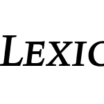 LexiconNo1ItalicB