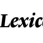 LexiconNo2ItalicE