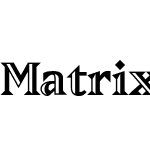 MatrixInlineExtraBold