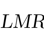 LMRomanOblique9