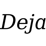 DejaVu Serif