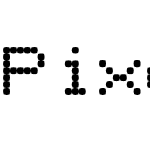 Pixel Screen Font