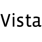 Vista Sans OT Reg