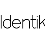 IdentikalSans