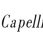 CapelliCondensed