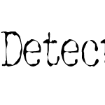 DetectiveCondensed