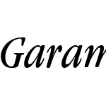 Garamand Condensed