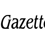 GazetteCondensed