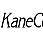 KaneCondensed