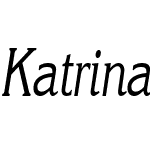 KatrinaCondensed