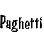 Paghetti Condensed