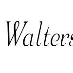 WaltersCondensed