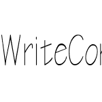 WriteCondensed