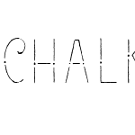 Chalky Letters