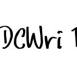 DCWri Bold