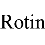 Rotinonhsonni Serif