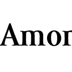 Amor Serif Pro