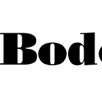 Bodoni-Poster