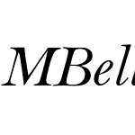 MBell-Italic
