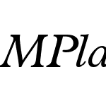 MPlantin-Italic