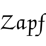 Zapf Chancery Medium