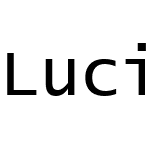 Lucida Console