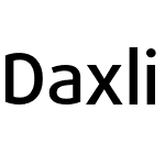 DaxlinePro-Medium