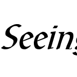 Seeing Things 4