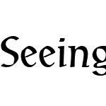 Seeing Things 1