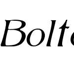 BoltonLightItalic