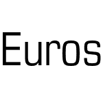 Eurostile LT Std Condensed