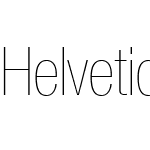 HelveticaNeueLT Com 27 UltLtCn