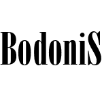 Bodoni Std Poster Compressed