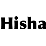 Hisham LT Regular