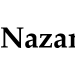 Nazanin LT Bold