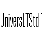 Univers LT Std 39 Thin UltraCn