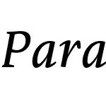 ParableLF-RegularItalic