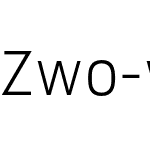 Zwo w-1-SC