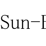 Sun-ExtB