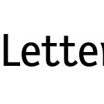 LetterGothicText