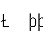 LetterGothicText LightSymbol